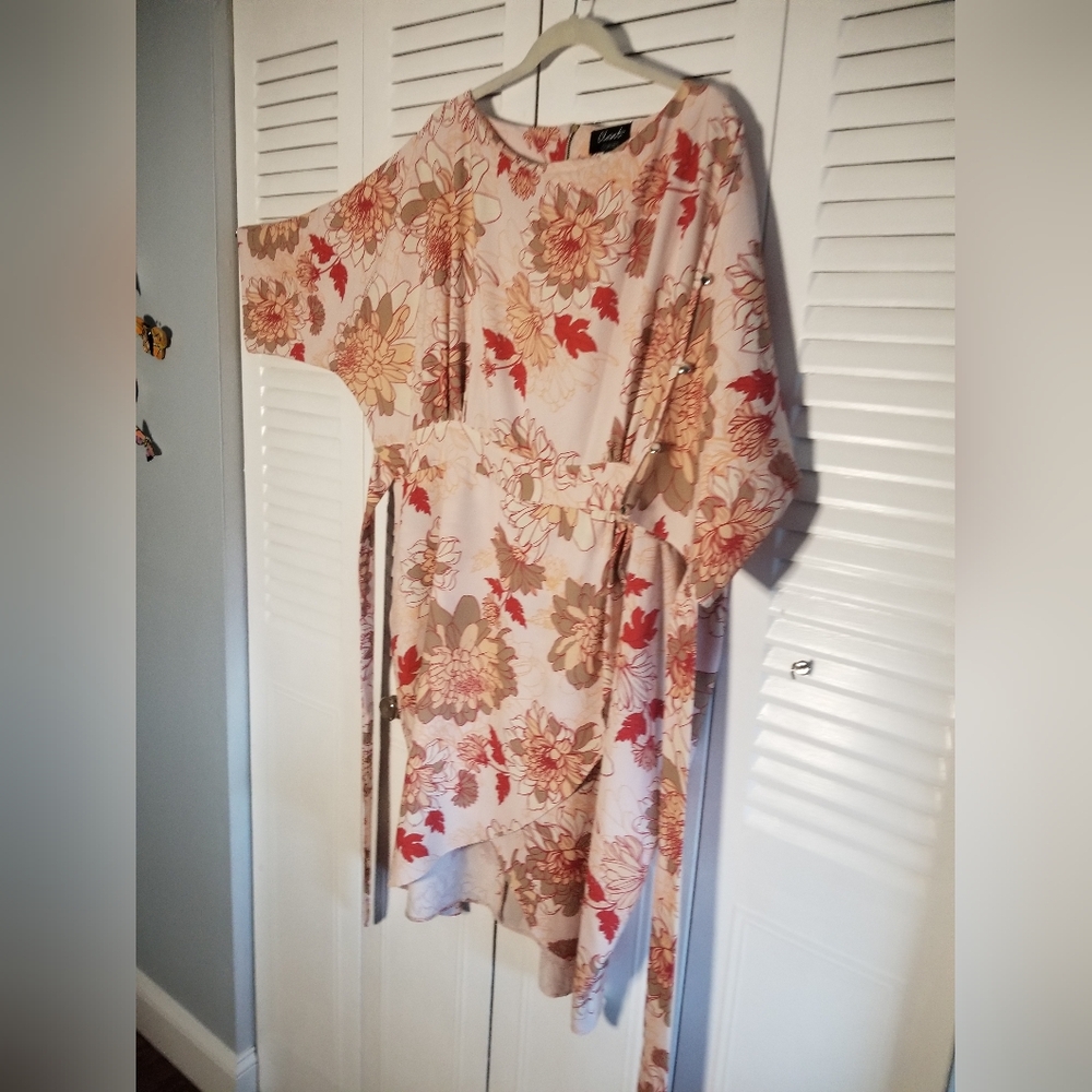 Pink Asian Influence Dress